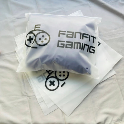 Biodegradable CPE Frosted Semi-Transparent Zipper Mailer Bag Clothing Towel Packaging Self-Sealing Plastic Clothes Zipper Bag