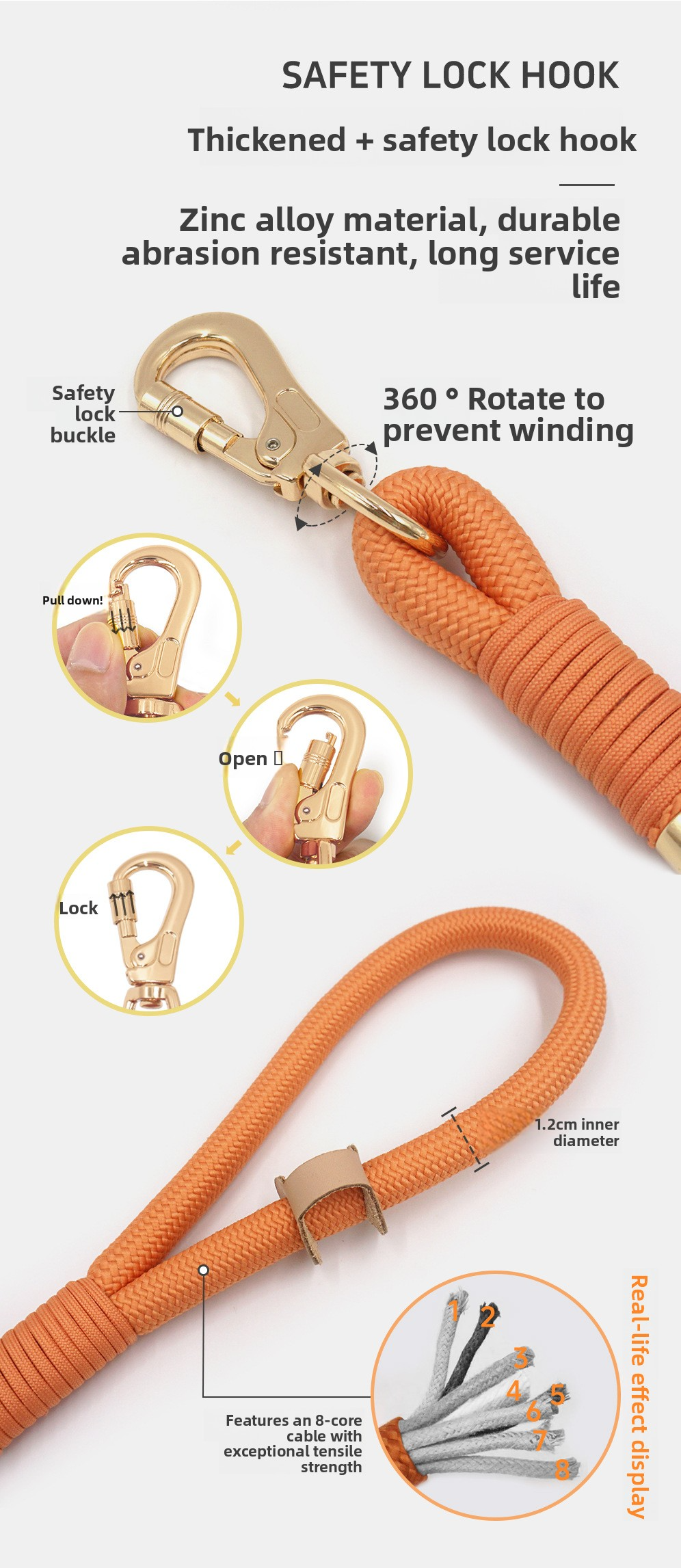 French-style elegant and simple pet leash in 18 colors, suitable for your daily outings with your pet