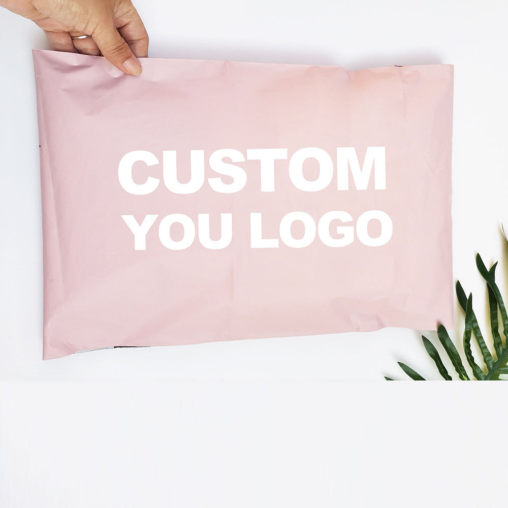 Customized Pink Courier Bags Wholesale Thickened Waterproof Logistics Self-Adhesive Bags