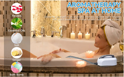 Home Surfing Massage Bath Mat SPA Hydrotherapy Machine Bathtub Bubble Maker Non Slip Full Body Massager