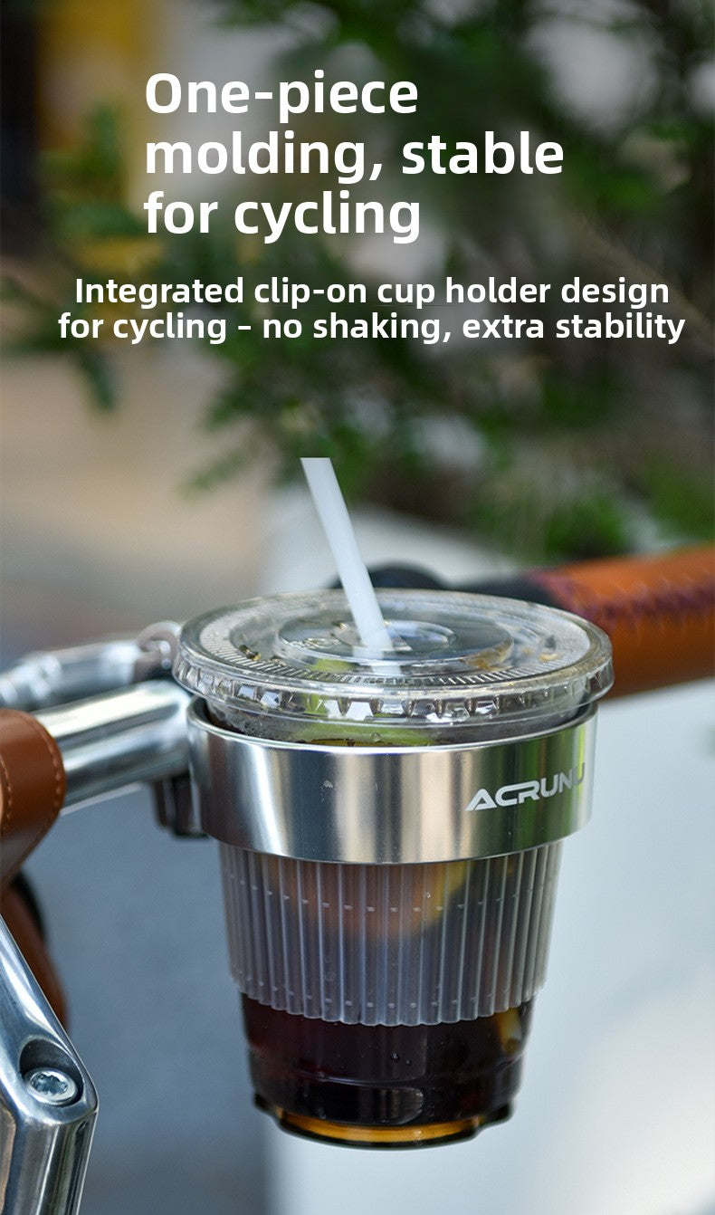Bicycle Aluminum Frame Cup Holder for Coffee Tea on Mountain Road Bikes