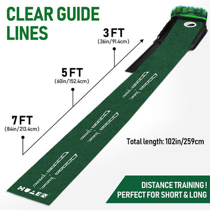 Portable Indoor Golf Putting Practice Trainer