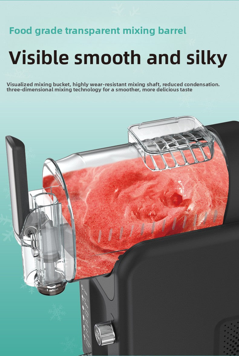 Home Snow Melter Ice Cream Slush Machine 