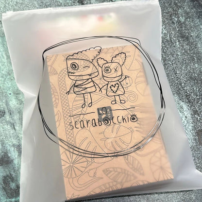 Biodegradable CPE Frosted Semi-Transparent Zipper Mailer Bag Clothing Towel Packaging Self-Sealing Plastic Clothes Zipper Bag