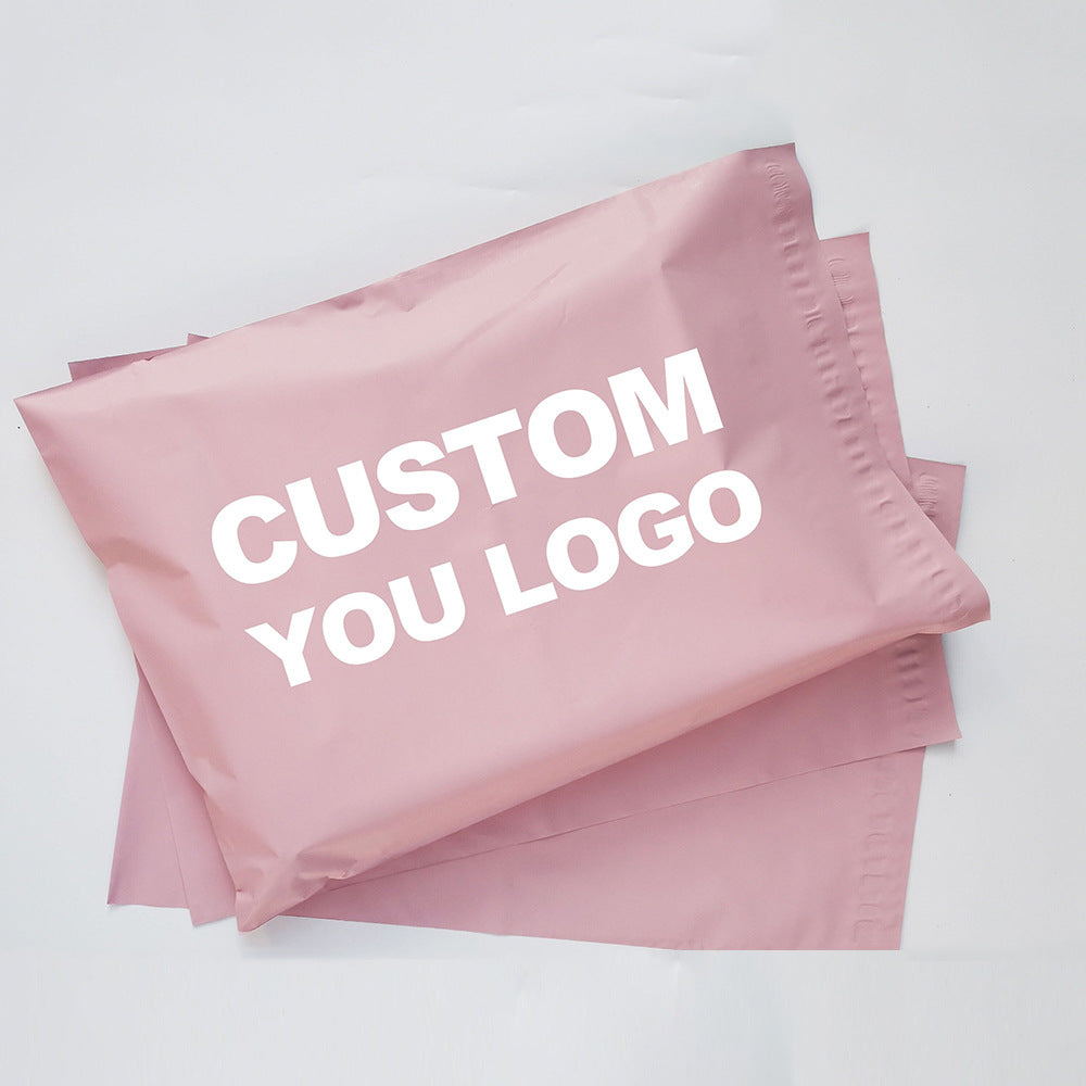 Customized Pink Courier Bags Wholesale Thickened Waterproof Logistics Self-Adhesive Bags