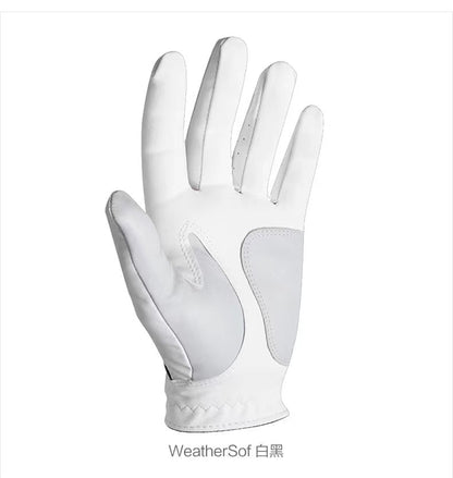 Breathable Lambskin Golf Gloves Antislip Left Right Hand Durable Single