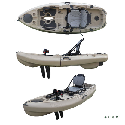 Foldable Portable Kayak for Solo Fishing and Kayaking