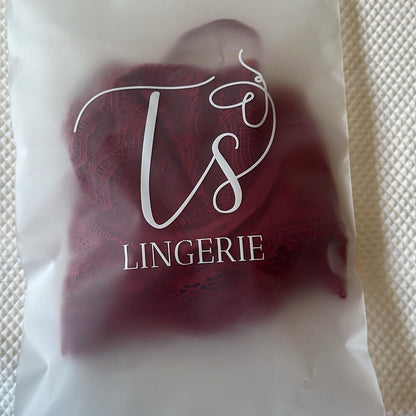 Biodegradable CPE Frosted Semi-Transparent Zipper Mailer Bag Clothing Towel Packaging Self-Sealing Plastic Clothes Zipper Bag