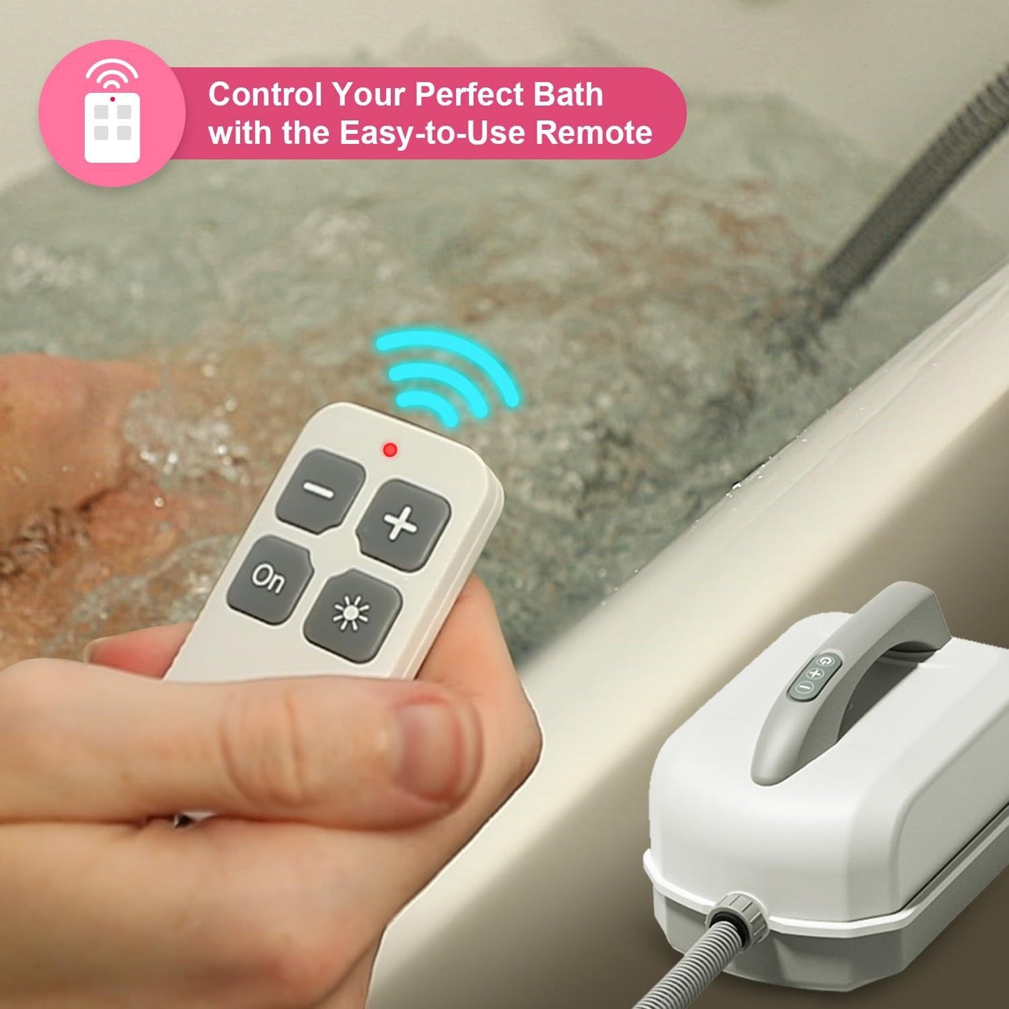 Home Surfing Massage Bath Mat SPA Hydrotherapy Machine Bathtub Bubble Maker Non Slip Full Body Massager