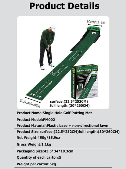 Portable Indoor Golf Putting Practice Trainer