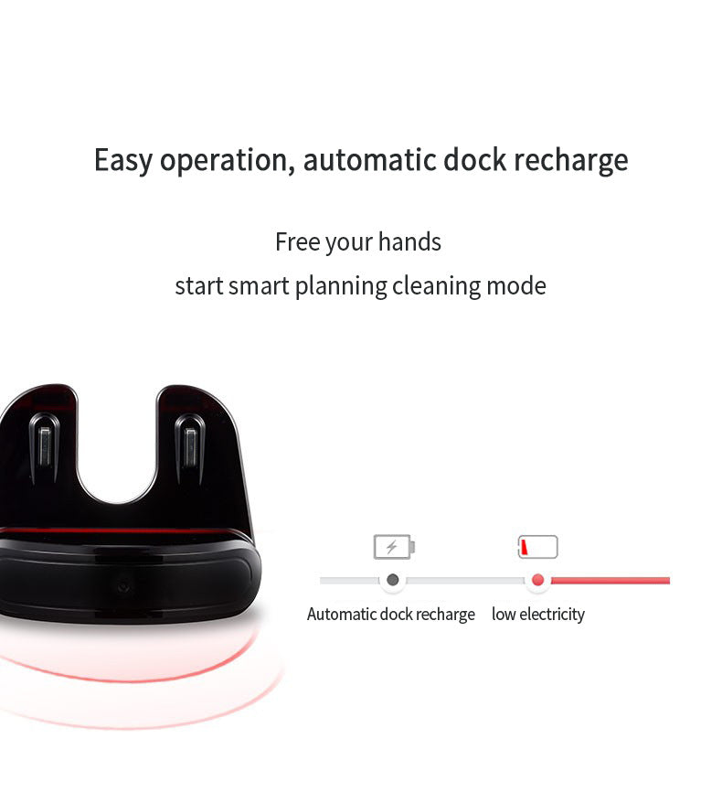 All-in-One Auto-Return Charging Vacuum Sweep Mop Robot