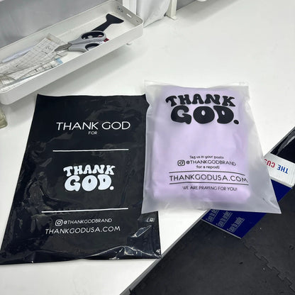 Biodegradable CPE Frosted Semi-Transparent Zipper Mailer Bag Clothing Towel Packaging Self-Sealing Plastic Clothes Zipper Bag