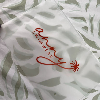 Biodegradable CPE Frosted Semi-Transparent Zipper Mailer Bag Clothing Towel Packaging Self-Sealing Plastic Clothes Zipper Bag