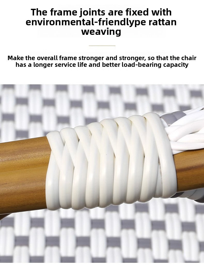 Modern Waterproof Rattan Furniture Set For French Cafe Outdoor Patio Balcony Garden Indoor Use