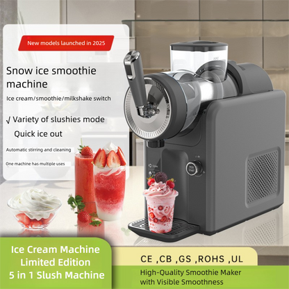 Home Snow Melter Ice Cream Slush Machine 