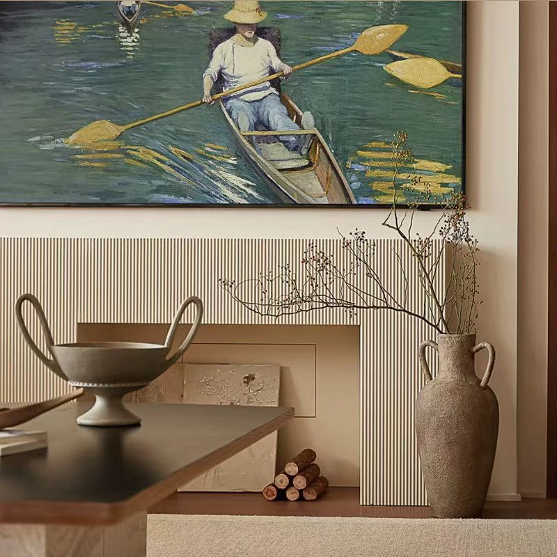 French Resin Double-Eared Artistic Fruit Tray Perfect for Vintage Coffee Tables