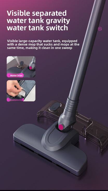 Wireless Home Vacuum with Strong Suction for Carpet Pet Hair Cleaning