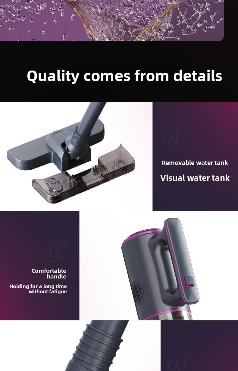 Wireless Home Vacuum with Strong Suction for Carpet Pet Hair Cleaning