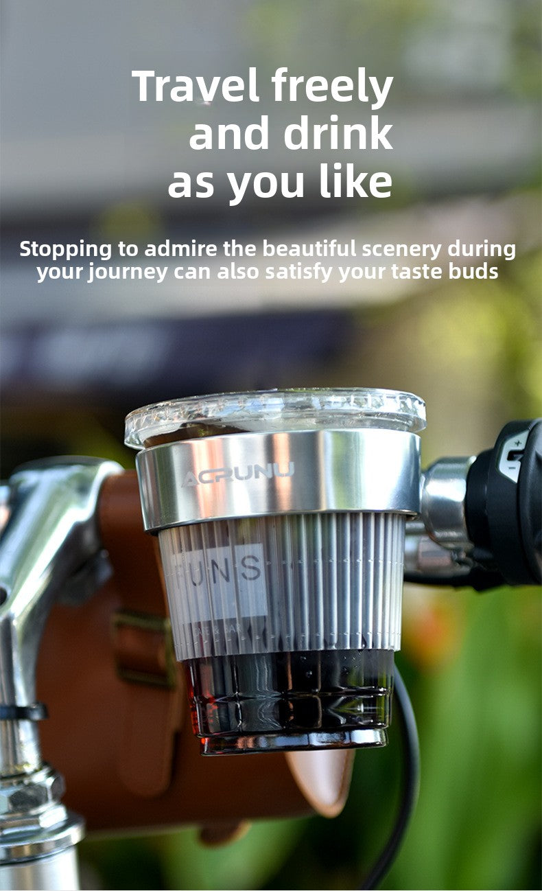 Bicycle Aluminum Frame Cup Holder for Coffee Tea on Mountain Road Bikes
