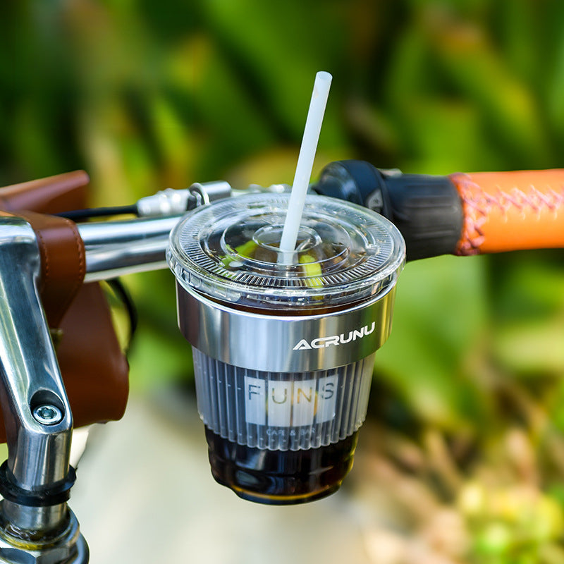 Bicycle Aluminum Frame Cup Holder for Coffee Tea on Mountain Road Bikes