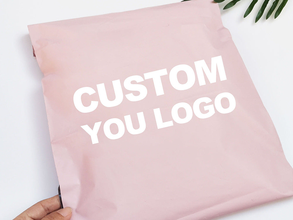 Customized Pink Courier Bags Wholesale Thickened Waterproof Logistics Self-Adhesive Bags