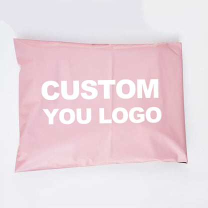 Customized Pink Courier Bags Wholesale Thickened Waterproof Logistics Self-Adhesive Bags