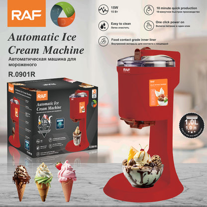 Compact Ice Cream Machine for Home DIY Cones