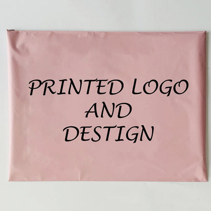 Customized Pink Courier Bags Wholesale Thickened Waterproof Logistics Self-Adhesive Bags