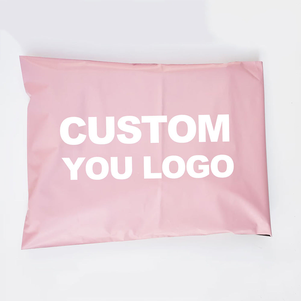 Customized Pink Courier Bags Wholesale Thickened Waterproof Logistics Self-Adhesive Bags