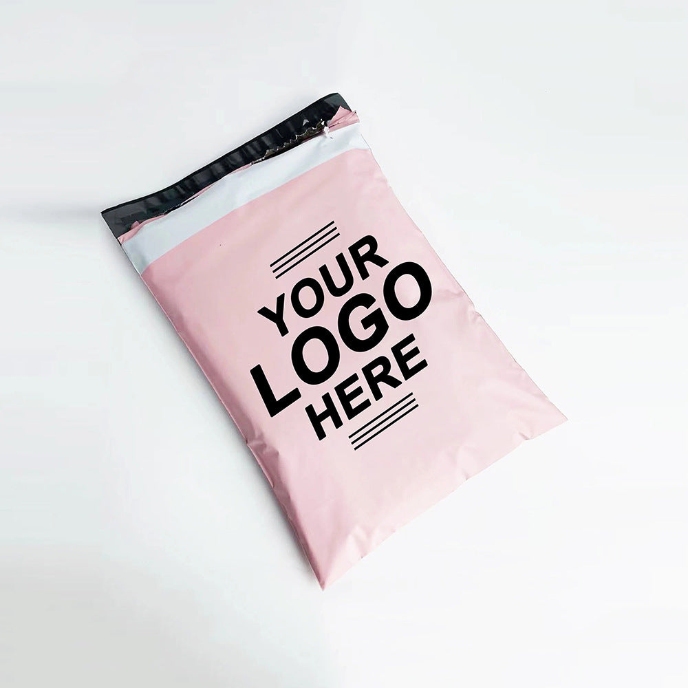 Customized Pink Courier Bags Wholesale Thickened Waterproof Logistics Self-Adhesive Bags