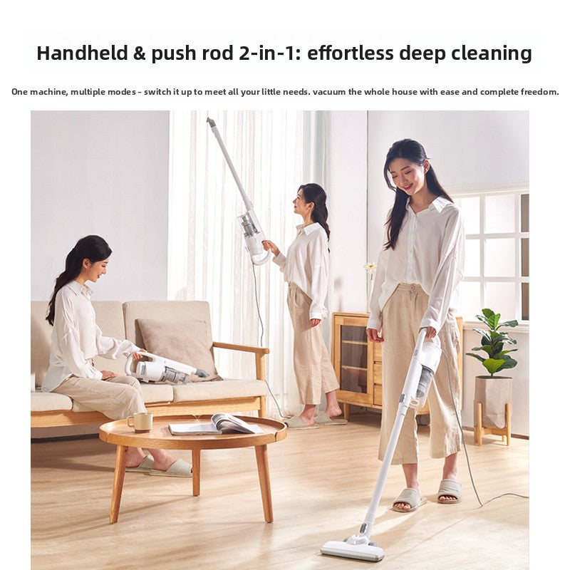 Wireless Home Vacuum with Strong Suction for Carpet Pet Hair Cleaning