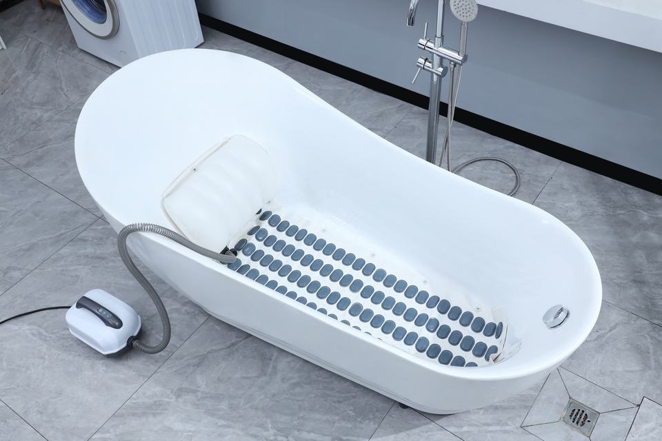 Home Surfing Massage Bath Mat SPA Hydrotherapy Machine Bathtub Bubble Maker Non Slip Full Body Massager