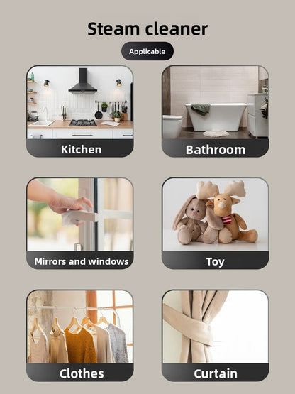 Home Use Multi Functional High Temperature Steam Sterilizing Carpet and Fabric Cleaner for Sofa Curtain