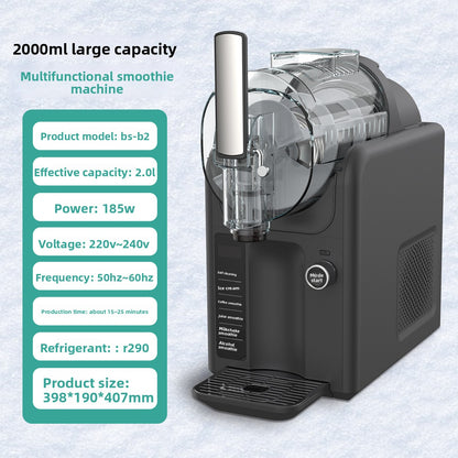 Home Snow Melter Ice Cream Slush Machine 