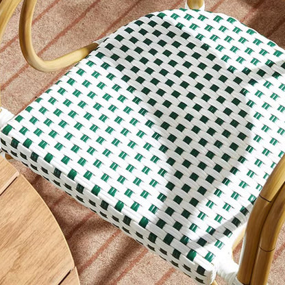 Modern Waterproof Rattan Furniture Set For French Cafe Outdoor Patio Balcony Garden Indoor Use