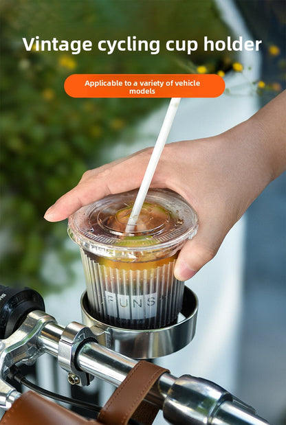 Bicycle Aluminum Frame Cup Holder for Coffee Tea on Mountain Road Bikes