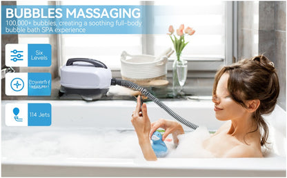 Home Surfing Massage Bath Mat SPA Hydrotherapy Machine Bathtub Bubble Maker Non Slip Full Body Massager