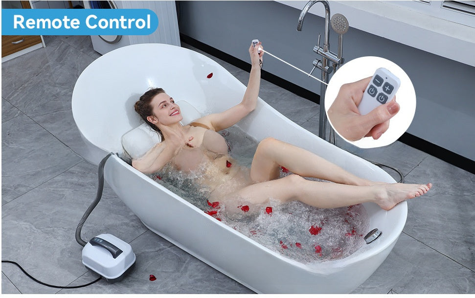 Home Surfing Massage Bath Mat SPA Hydrotherapy Machine Bathtub Bubble Maker Non Slip Full Body Massager