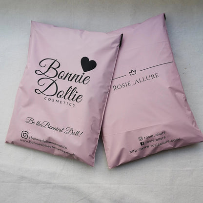 Customized Pink Courier Bags Wholesale Thickened Waterproof Logistics Self-Adhesive Bags
