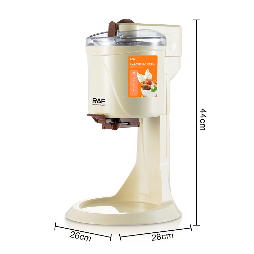 Compact Ice Cream Machine for Home DIY Cones