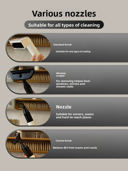 Home Use Multi Functional High Temperature Steam Sterilizing Carpet and Fabric Cleaner for Sofa Curtain