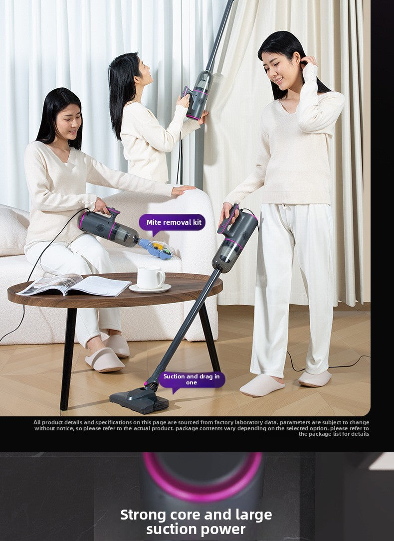 Wireless Home Vacuum with Strong Suction for Carpet Pet Hair Cleaning