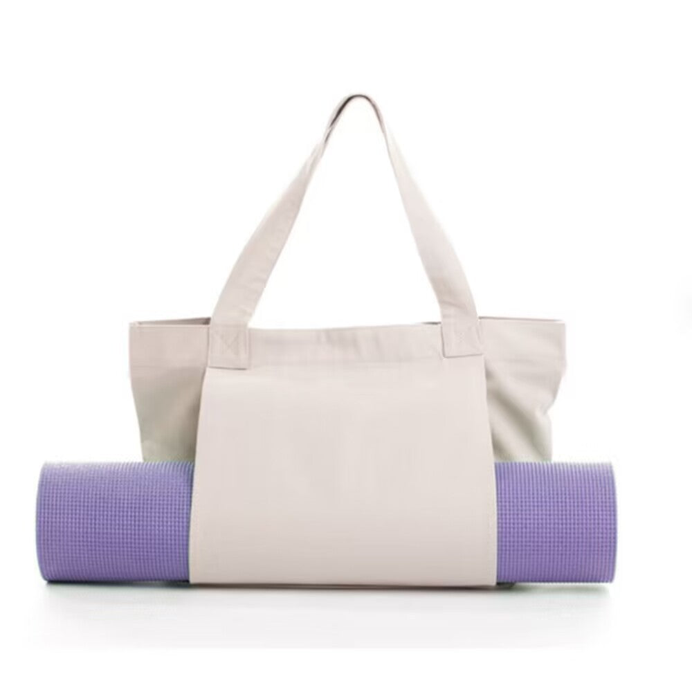 Yoga Pilates Mat Canvas Carry Bag for Outdoor Fitness Travel